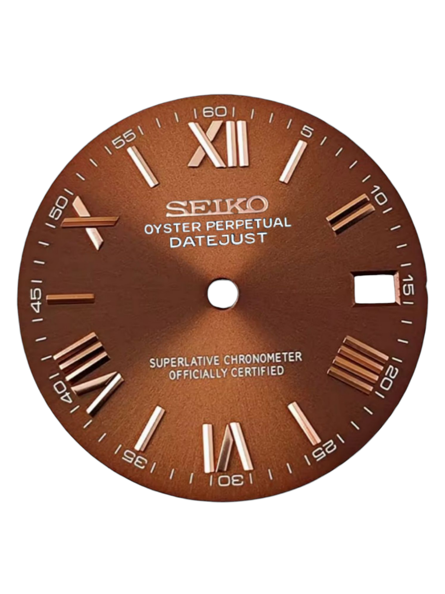 Rosegold Roman Marker Dial