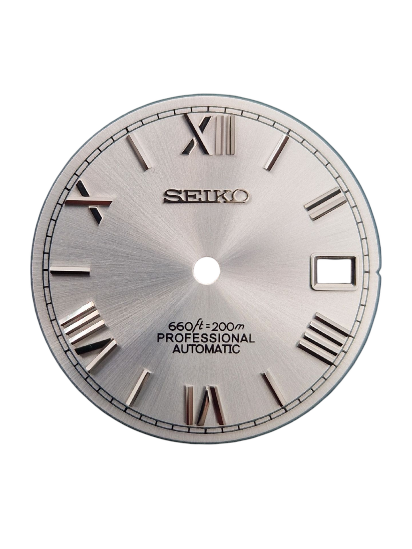 Silver Roman Marker Dial