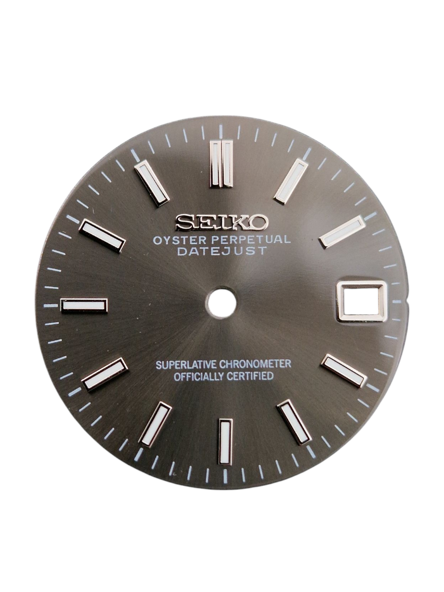 Silver Index Marker Dial