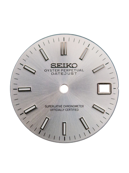 Silver Index Marker Dial